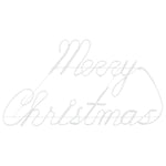 Jule Skilt Med 216 Led Rød 99 X 55 X 13 Cm Jern