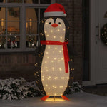 Snø Pingvin Figur Med 600 Led Varmhvit 78 X 88 X 180 Cm Stoff