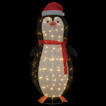 Snø Pingvin Figur Med 600 Led Varmhvit 78 X 88 X 180 Cm Stoff