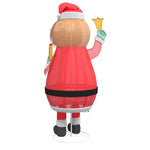 Julemann Med 200 Led Varmhvit 100 X 180 Cm Stoff