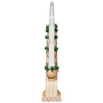 Julelys Bue Med 10 Led Lys Brun 47 X 5 X 29 Cm Heltre Furu