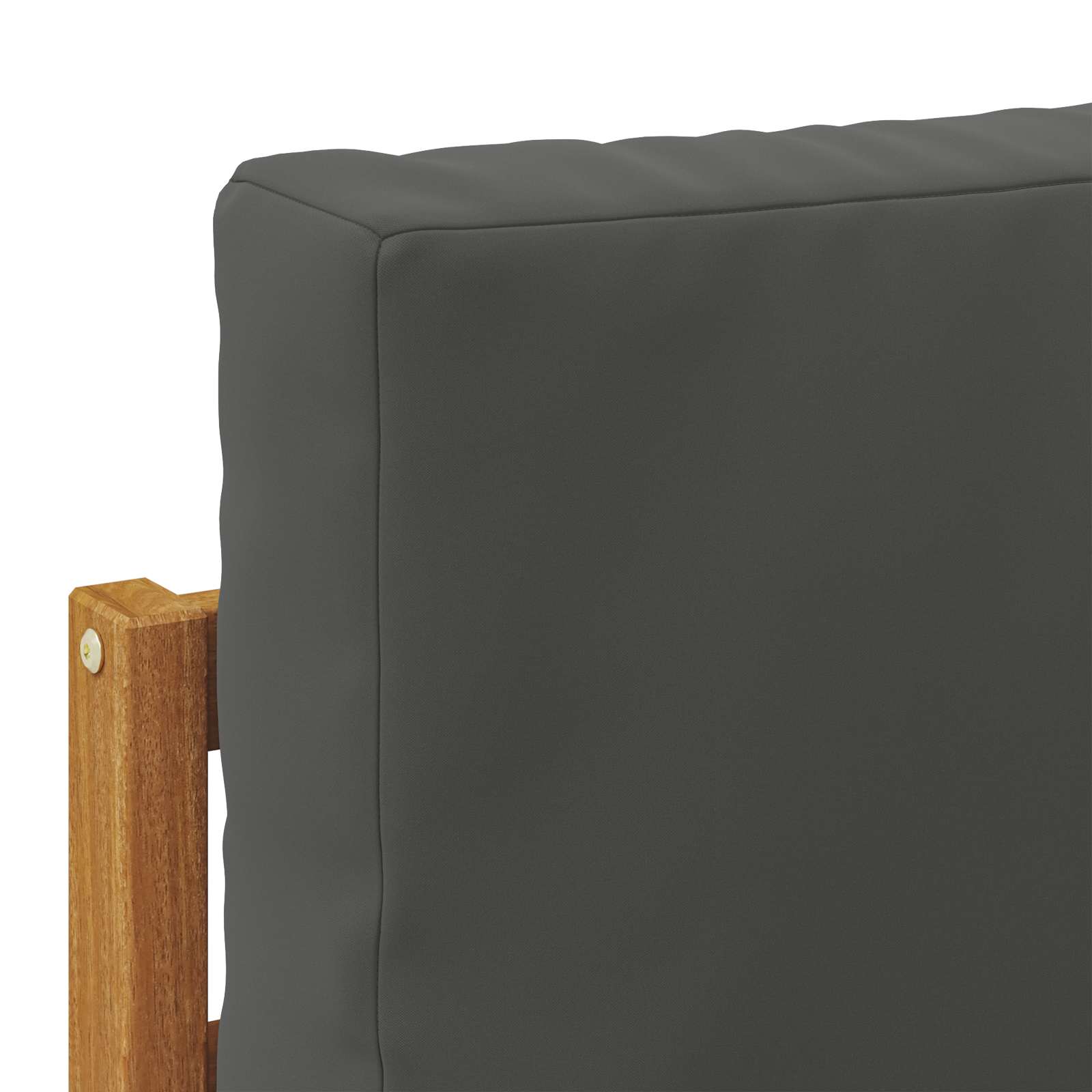 Utendørs Midtbord Og Hjørnesofa 2 Stk Naturlig Og Antrasitt