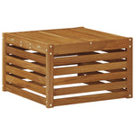 Utebord Solid Akasietre Naturlig 59 X 59 X 37 Cm