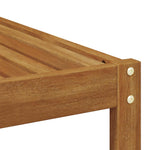 Utebord Naturlig 79 X 79 X 37 Cm