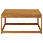 Utebord Naturlig 79 X 79 X 37 Cm