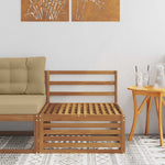 Ute Midt Sofa Solid Akasietre Naturlig 79 X 83 X 73 Cm