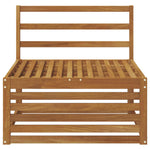 Ute Midt Sofa Solid Akasietre Naturlig 79 X 83 X 73 Cm