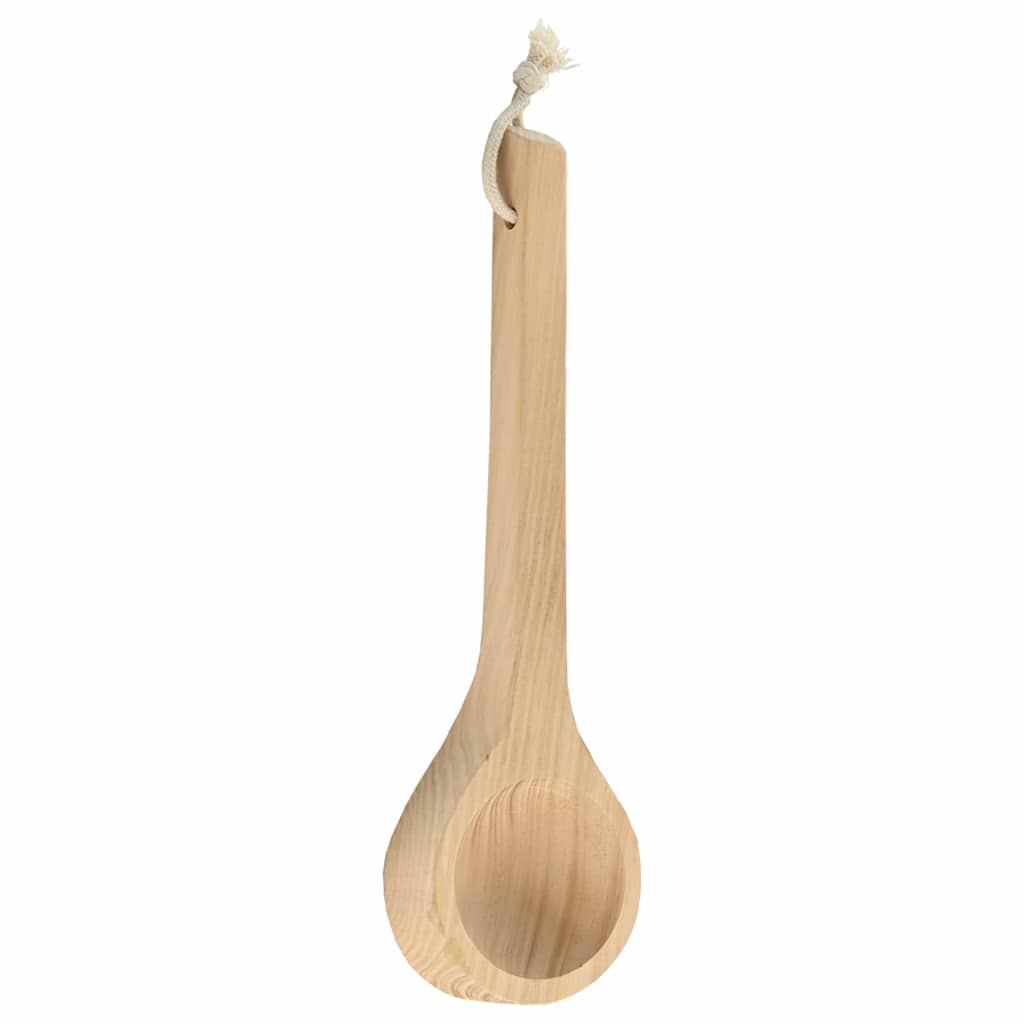 Sauna Bøtte 2 Pcs Brun Massiv Furutre Og Hamp