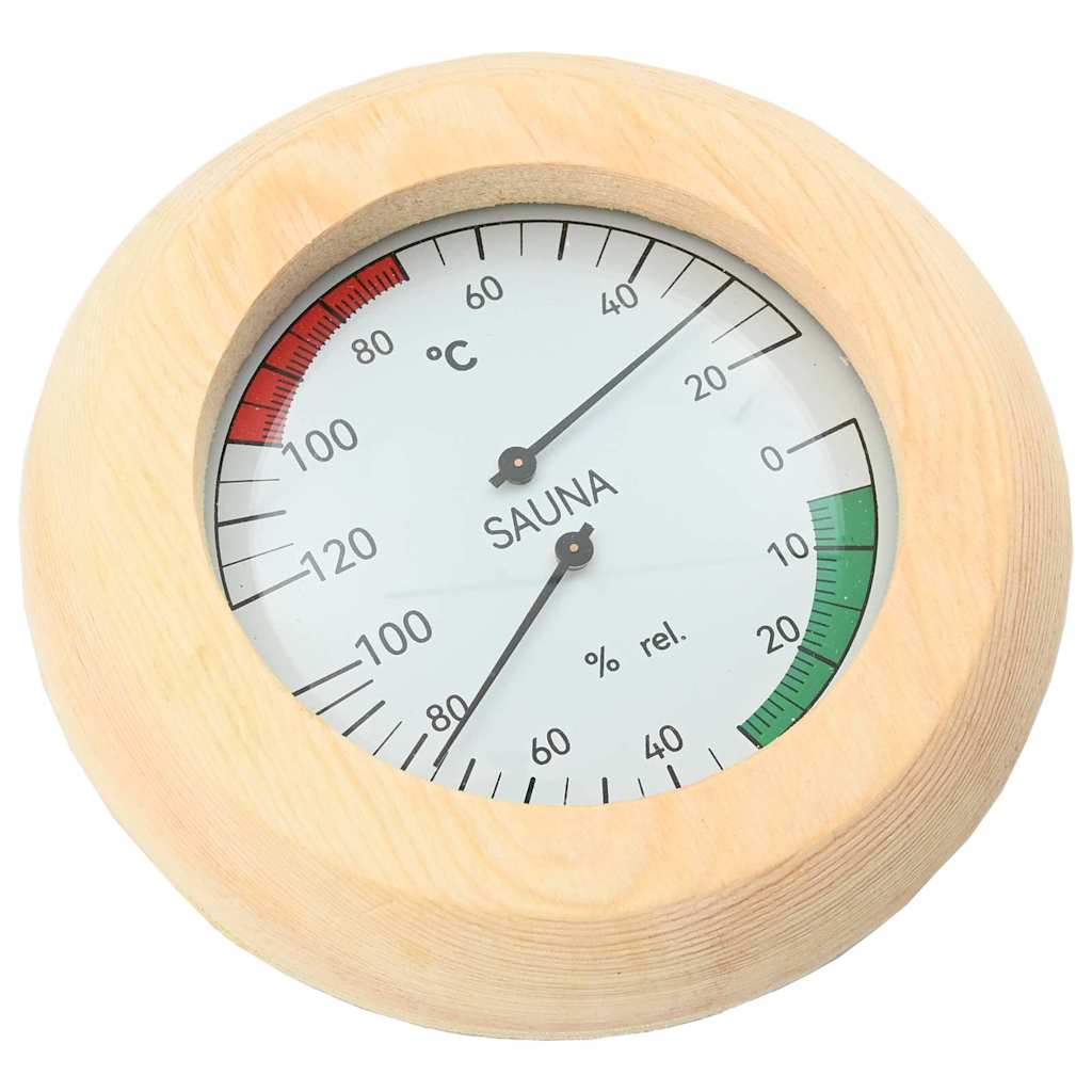 Sauna Tilbehørssett 4 Pcs Brun Massiv Furutre Og Hamp