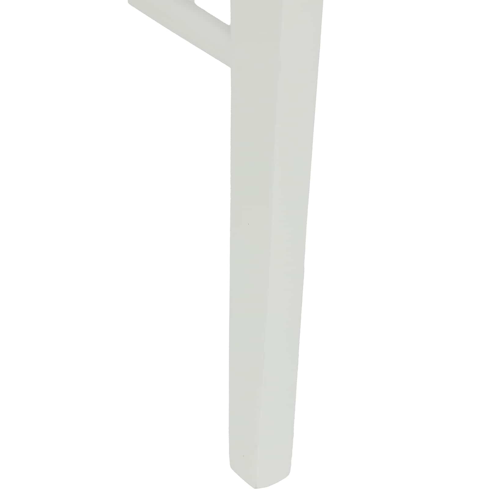 Spisestuestol 2 Pcs Hvit Og Grå Solid Gummitre