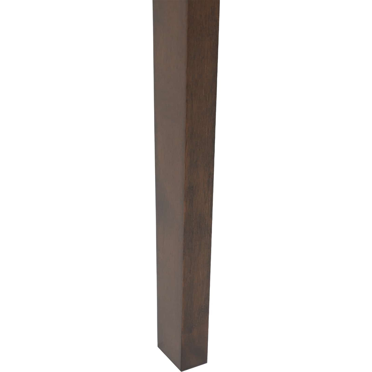 Spisestuestol 2 Pcs Lys Brun Og Svart Solid Gummitre