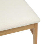 Spisestuestol 2 Pcs Naturlig Og Lys Solid Gummitre