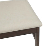 Spisestuestol 2 Pcs Lys Brun Og Lys Solid Gummitre