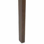 Spisestuestol 2 Pcs Lys Brun Og Svart Solid Gummitre