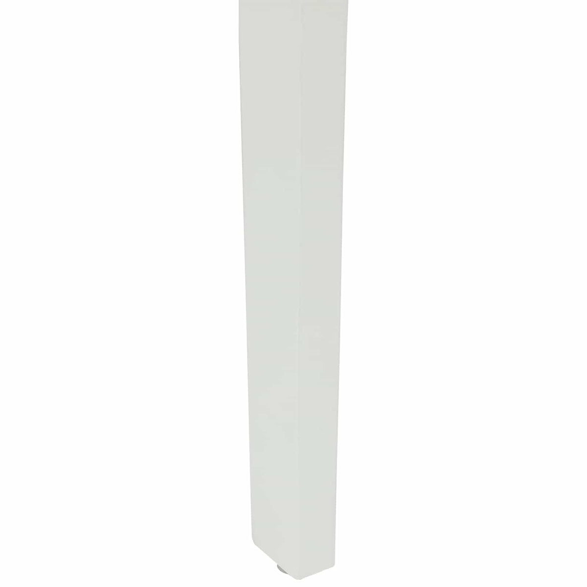Spisestuestol 2 Pcs Hvit Og Brun Solid Gummitre