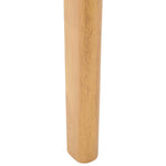 Spisestuestol 2 Pcs Naturlig Og Lys Solid Gummitre