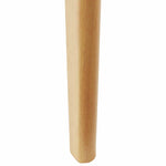 Spisestuestol 2 Pcs Naturlig Og Lys Solid Gummitre
