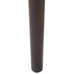 Spisestuestol 2 Pcs Lys Brun Og Svart Solid Gummitre