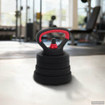 4-I-1 Manual, Vektstang Og Kettlebell Sett 20Kg 20Kg