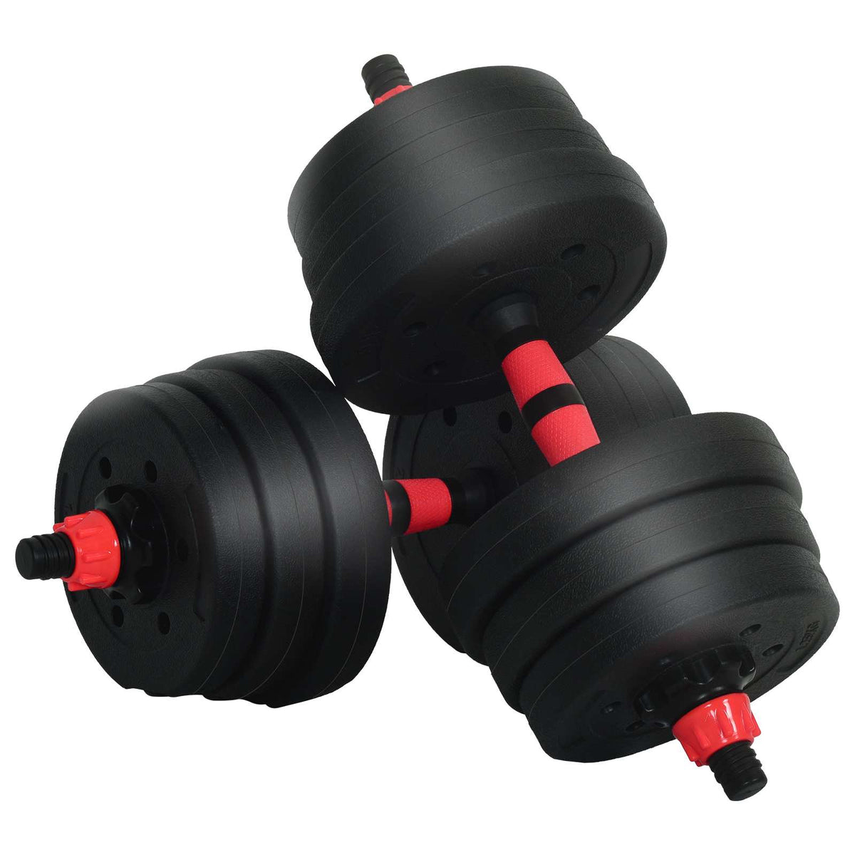 4-I-1 Manual, Vektstang Og Kettlebell Sett 20Kg 20Kg