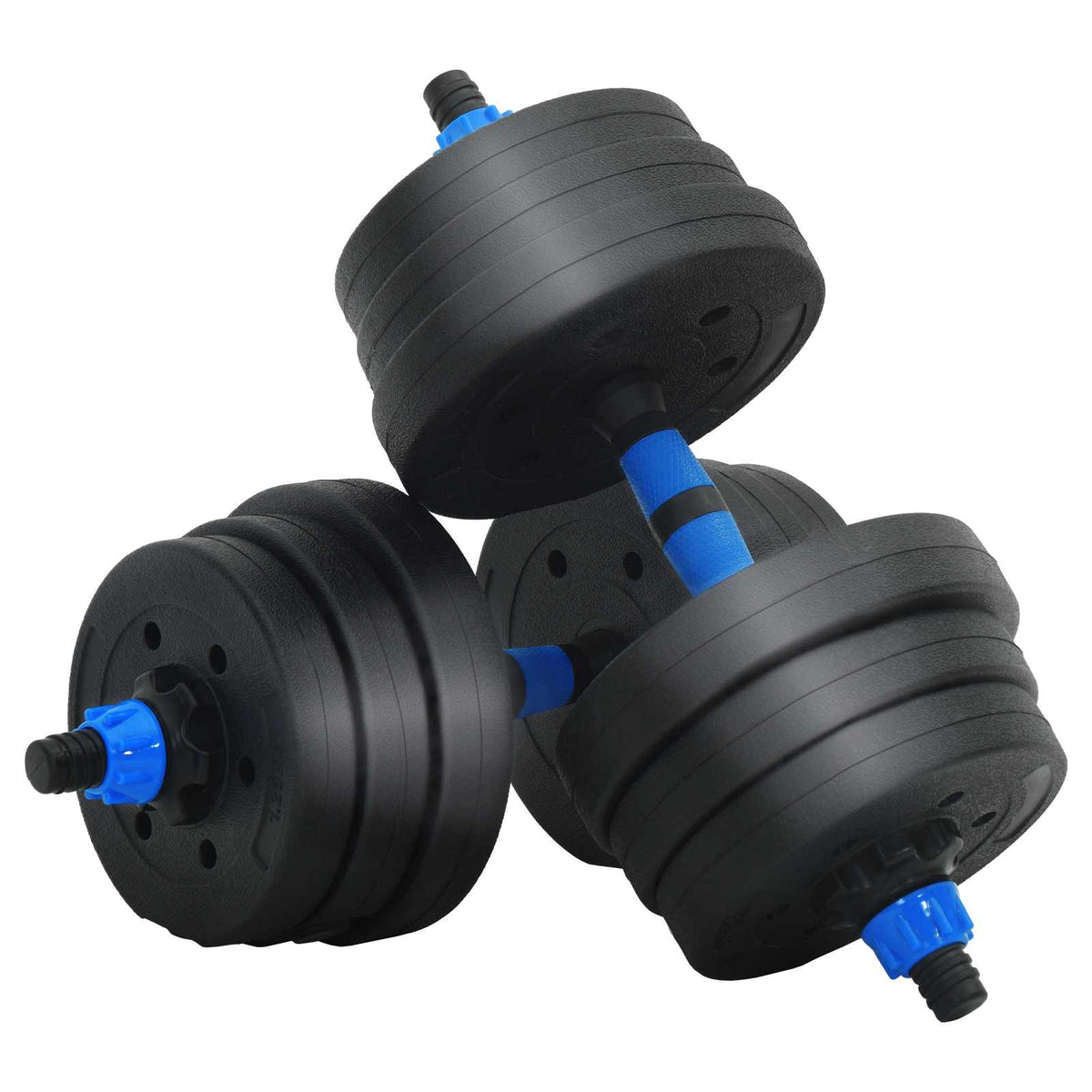 4-I-1 Manual, Vektstang Og Kettlebell Sett 20Kg 20Kg