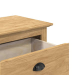 Gangbenk Bodo Honning Brun 118 X 40 X 50 Cm Konstruert Tre
