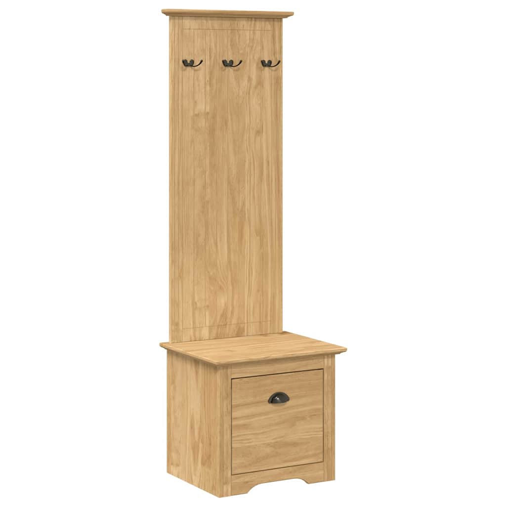 Gangskap Bodo Honning Brun 50 X 40 X 156,7 Cm Konstruert Tre