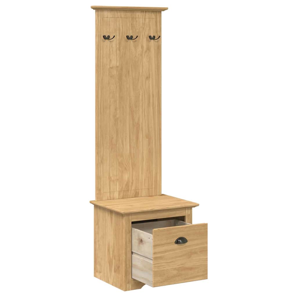 Gangskap Bodo Honning Brun 50 X 40 X 156,7 Cm Konstruert Tre