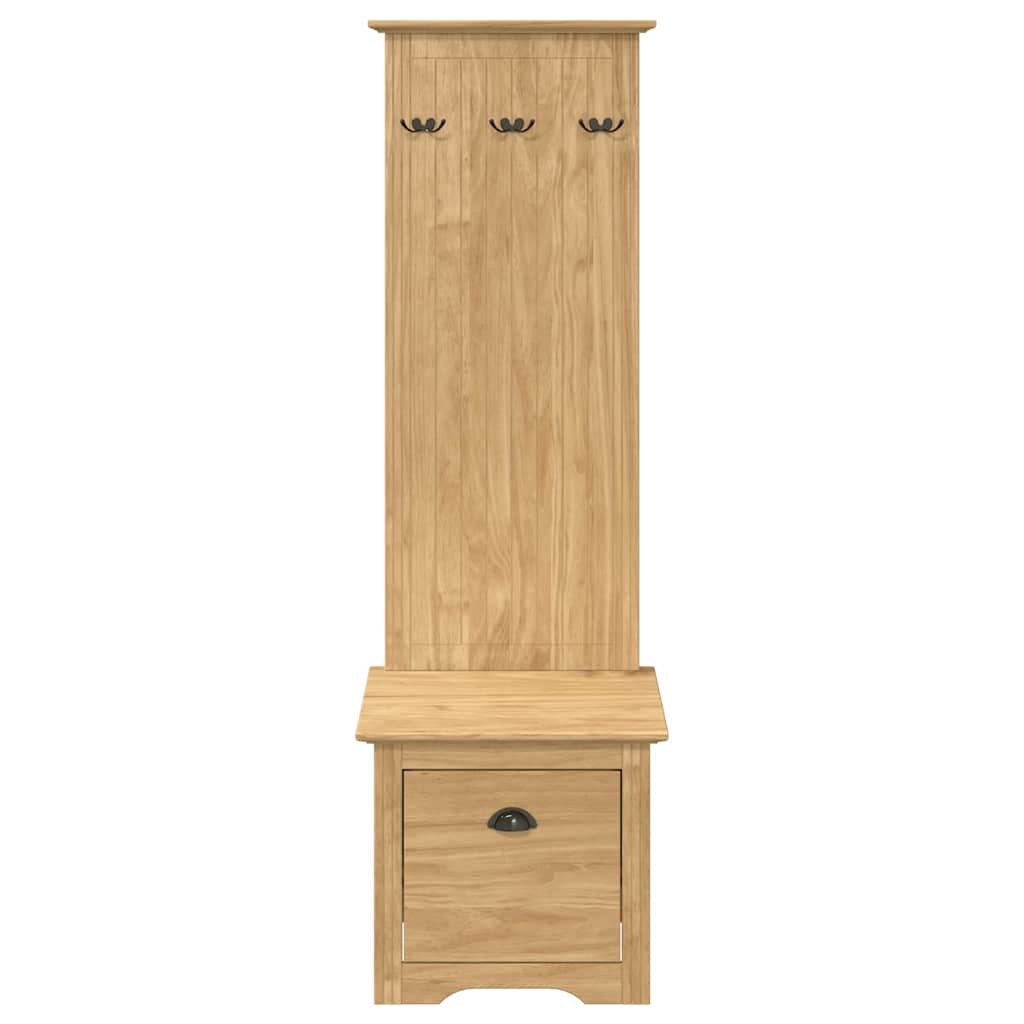 Gangskap Bodo Honning Brun 50 X 40 X 156,7 Cm Konstruert Tre