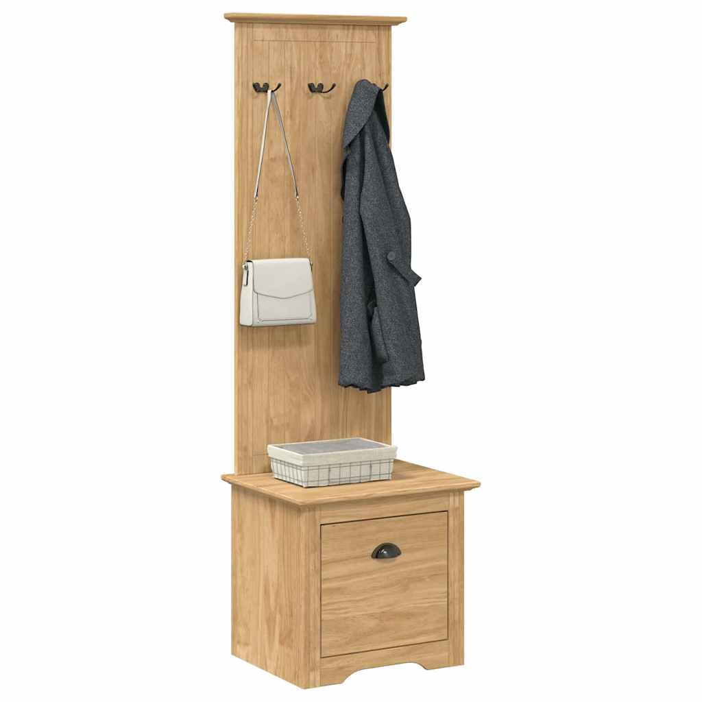Gangskap Bodo Honning Brun 50 X 40 X 156,7 Cm Konstruert Tre