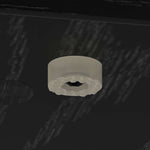 Avlastningsbord Svart Eik 30 X 30 X 56 Cm Konstruert Tre