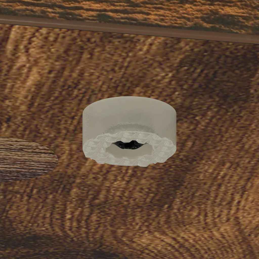 Avlastningsbord Røkt Eik 30 X 30 X 56 Cm Konstruert Tre