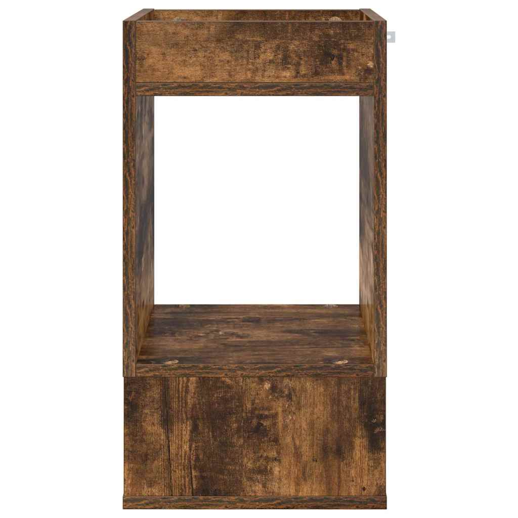 Avlastningsbord Røkt Eik 30 X 30 X 56 Cm Konstruert Tre