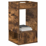 Avlastningsbord Røkt Eik 30 X 30 X 56 Cm Konstruert Tre