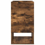 Avlastningsbord Røkt Eik 30 X 30 X 56 Cm Konstruert Tre