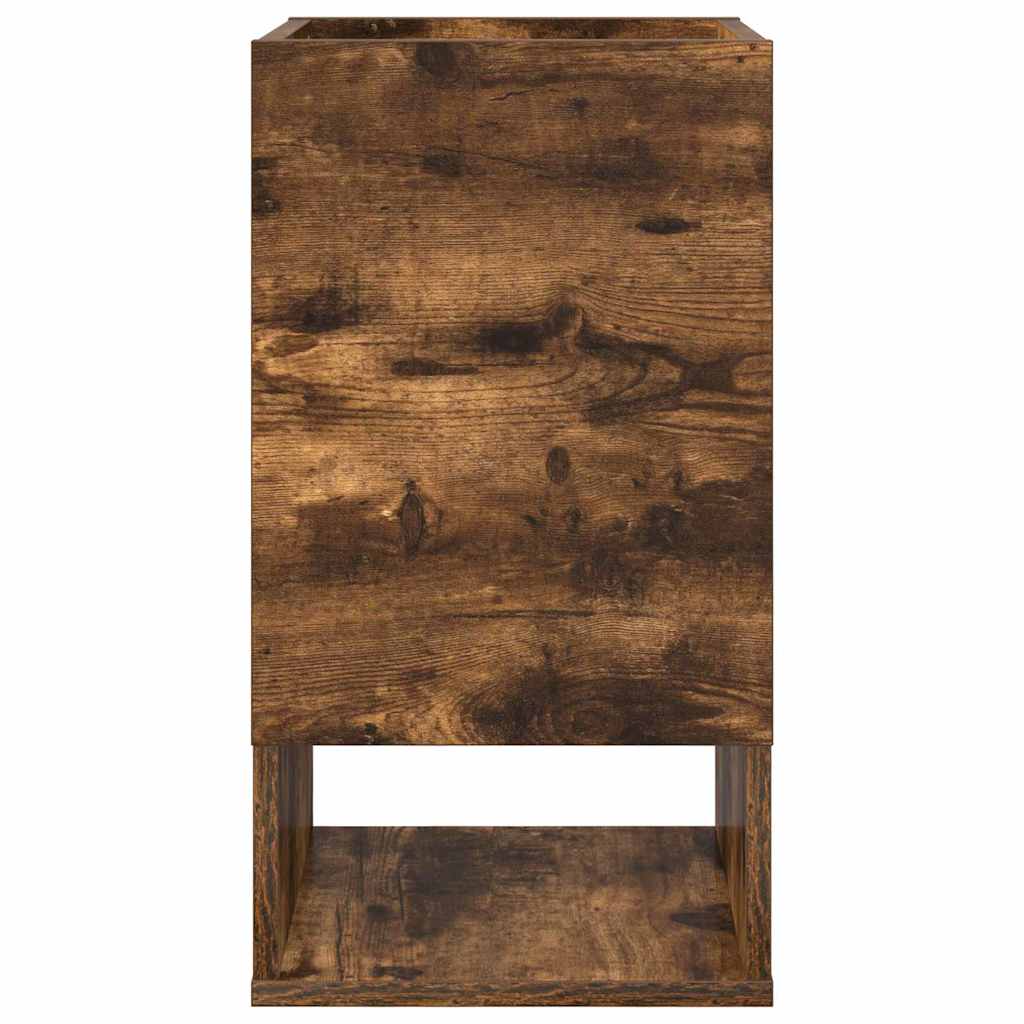 Avlastningsbord Røkt Eik 30 X 30 X 56 Cm Konstruert Tre