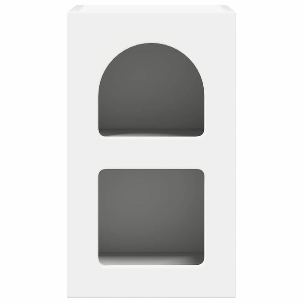 Nattbord 2 Pcs Hvit 29,5 X 35 X 50 Cm Konstruert Tre