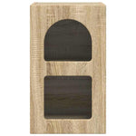 Nattbord Sonoma Eik 29,5 X 35 X 50 Cm Konstruert Tre