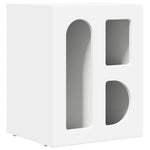 Nattbord Hvit 40 X 35 X 50 Cm Konstruert Tre