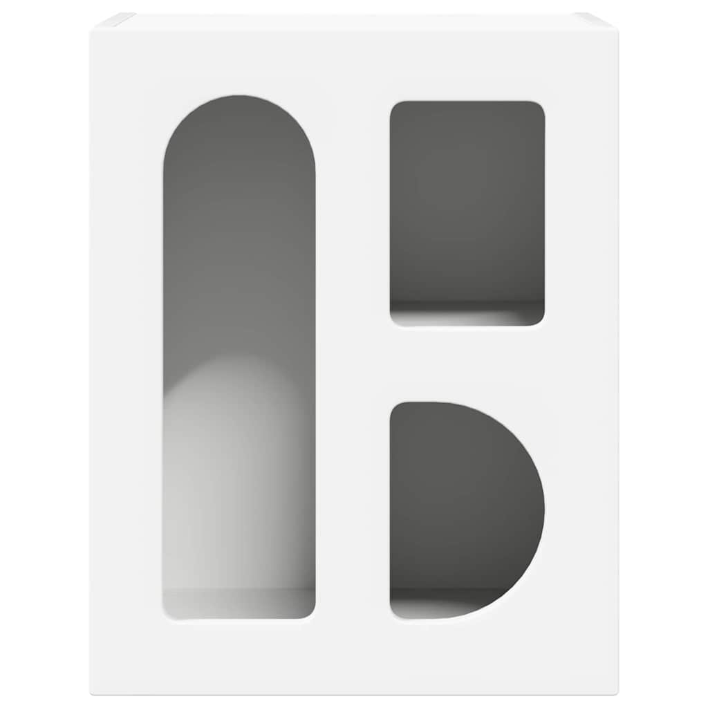 Nattbord Hvit 40 X 35 X 50 Cm Konstruert Tre