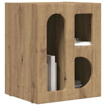 Nattbord 2 Pcs Artisan Eik 40 X 35 X 50 Cm Konstruert Tre