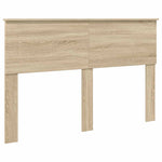 Seng Med Oppbevaring Sonoma Eik 140 X 190 Cm Konstruert Tre