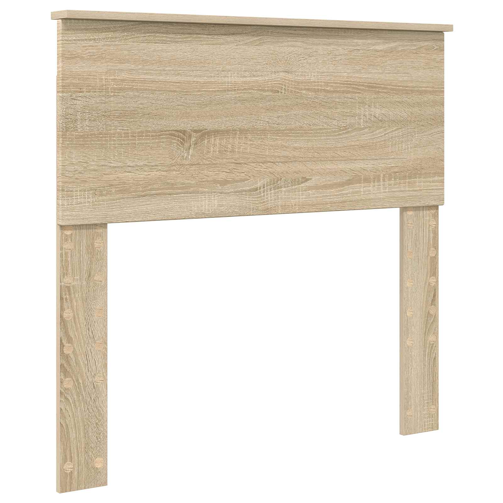 Seng Med Skuff Sonoma Eik Og Svart 100 X 200 Cm Konstruert Tre