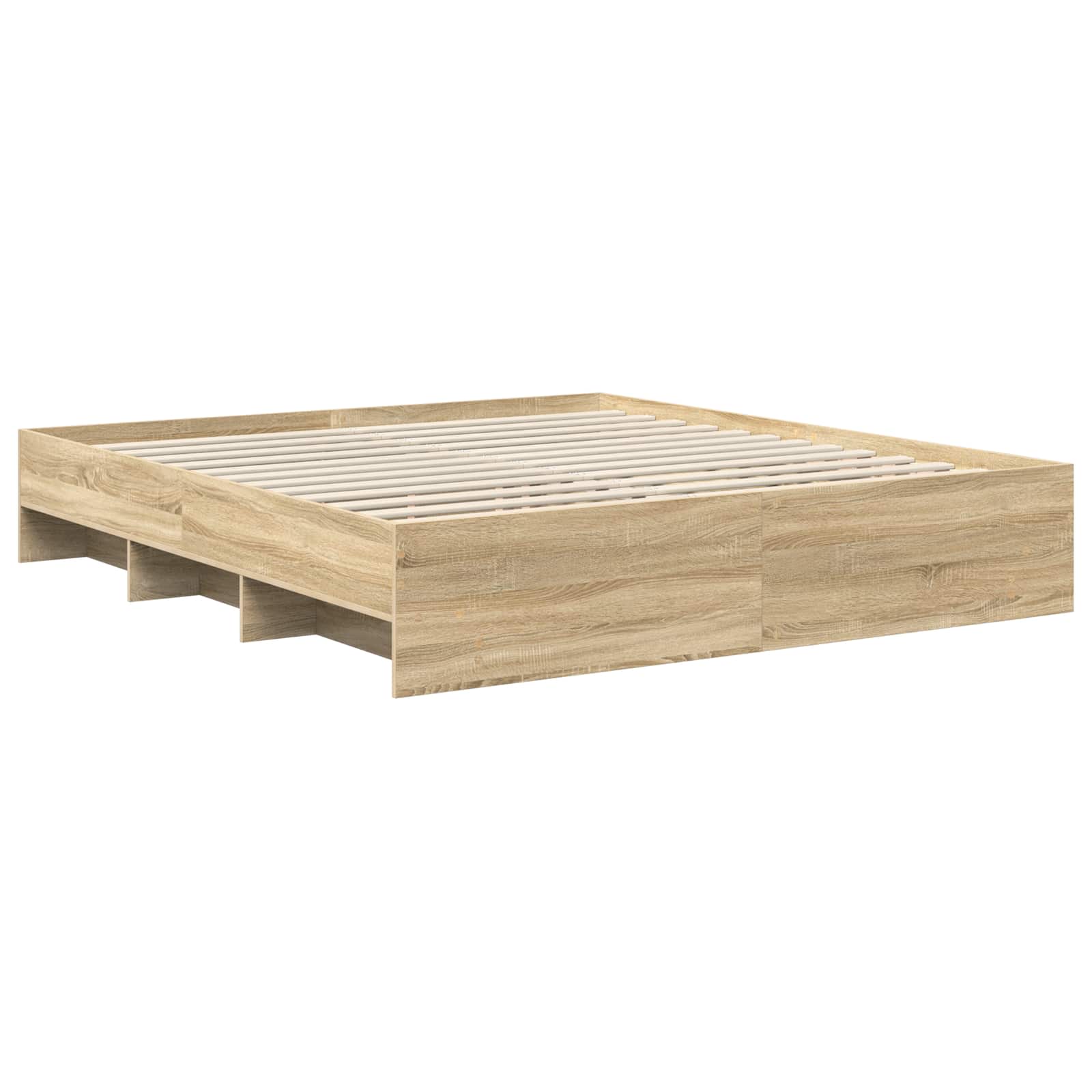 Sengestamme Sonoma Eik 180 X 200 Cm Konstruert Tre