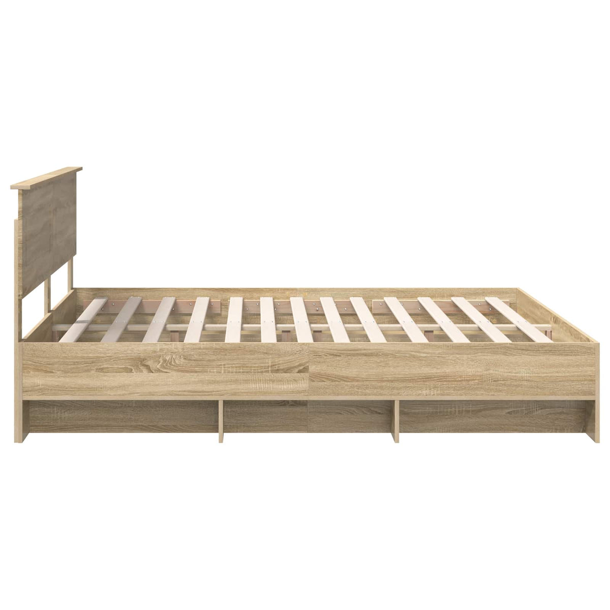 Sengestamme Sonoma Eik 180 X 200 Cm Konstruert Tre