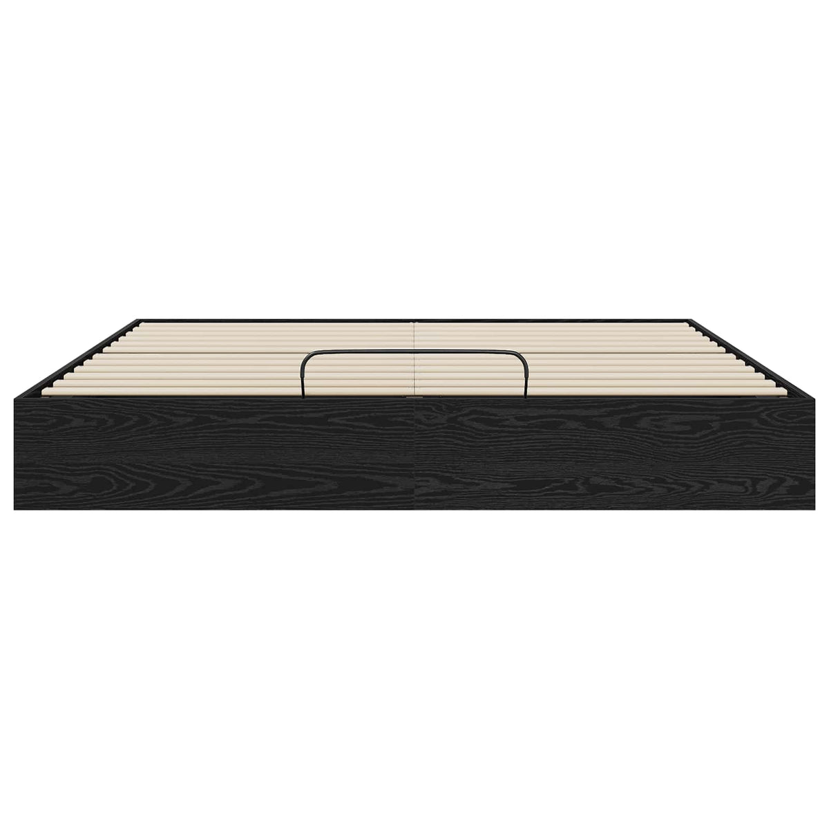 Ottoman Sengeramme Svart Eik 193 X 120 X 25 Cm Sponplate