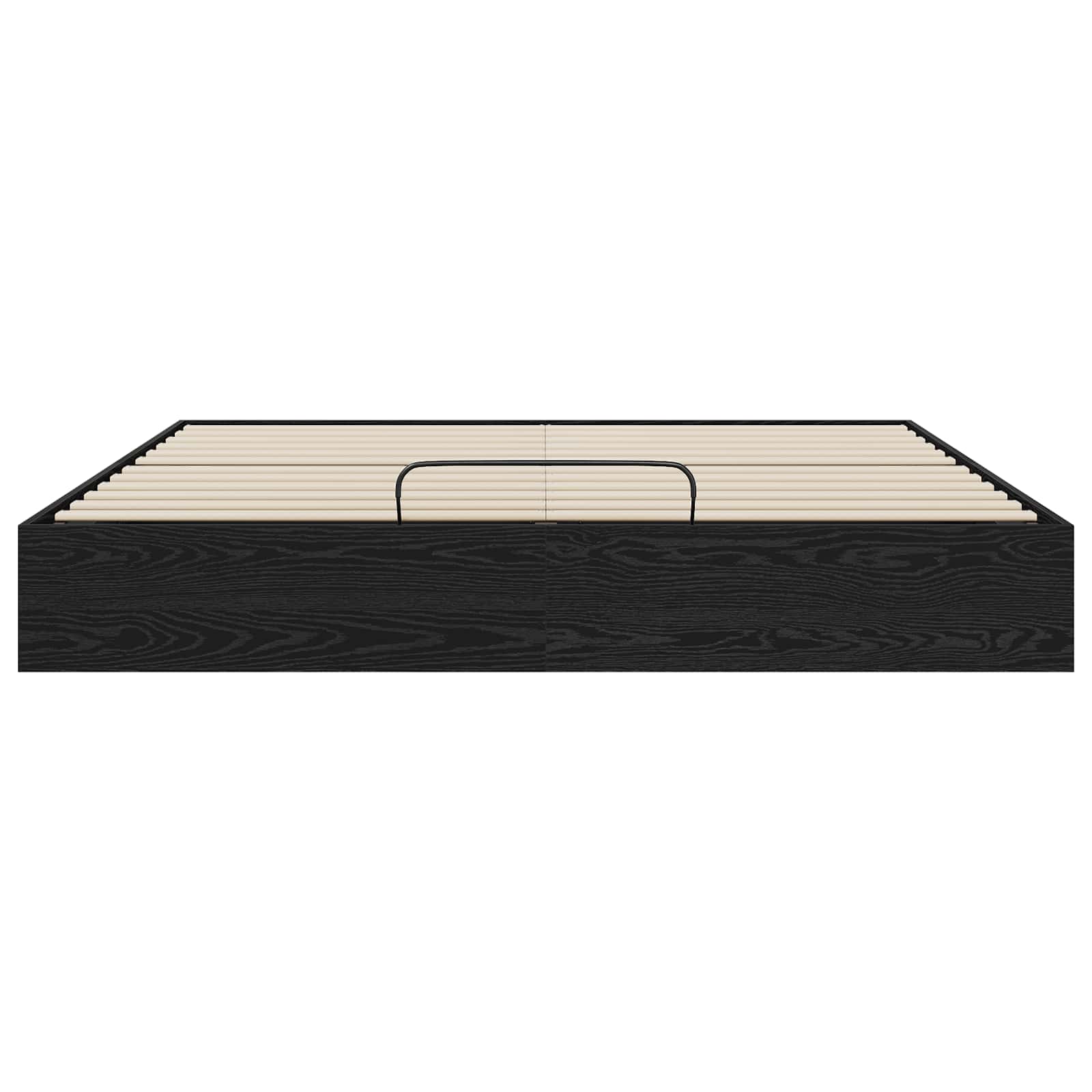 Ottoman Sengeramme Svart Eik 193 X 120 X 25 Cm Sponplate