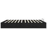 Ottoman Sengeramme Svart Eik 193 X 120 X 25 Cm Sponplate