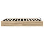 Ottoman Sengeramme Sonoma Eik 193 X 120 X 25 Cm Sponplate