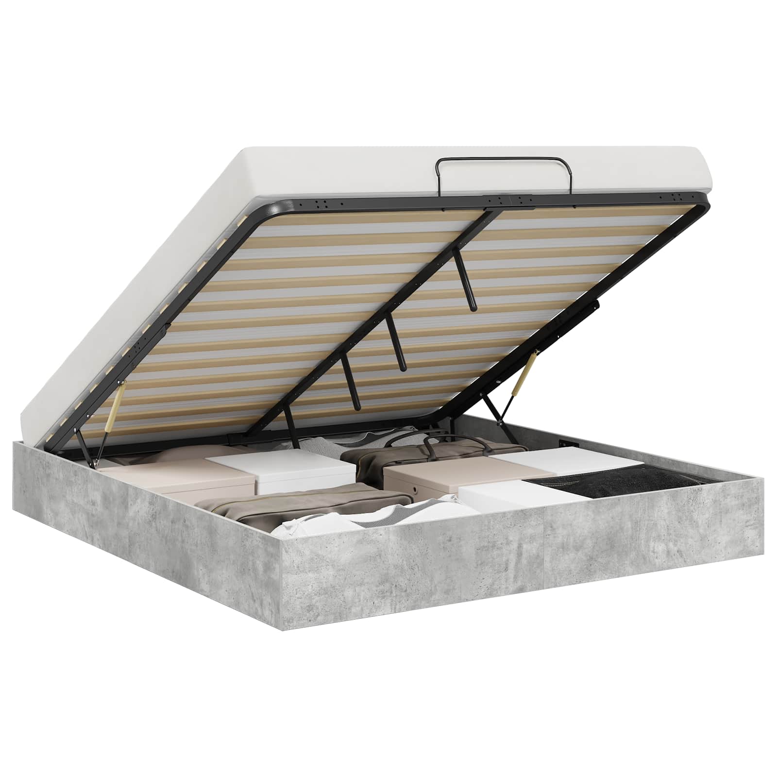 Ottoman Sengeramme Betong 193 X 120 X 25 Cm Sponplate